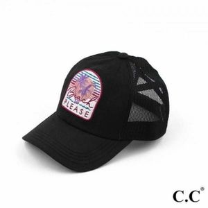 Ponytail Baseball cap